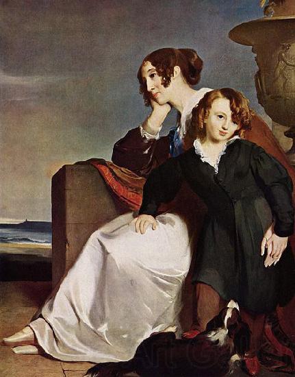 Thomas Sully Mother and Son Spain oil painting art